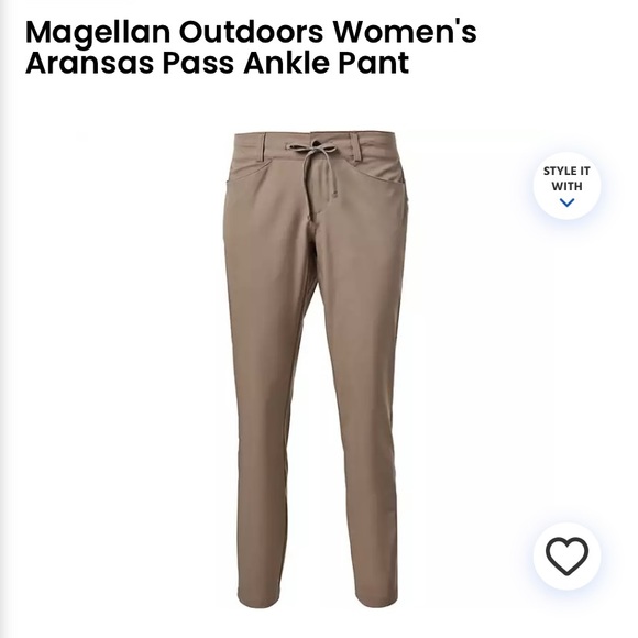 Magellan Outdoors Women's Aransas Pass Ankle Pant - Picture 1 of 6